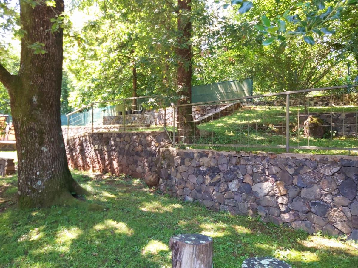 Apartamentos la Francesa Santa Pau Bagian luar foto